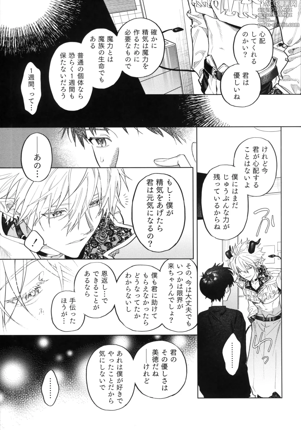 Page 12 of doujinshi Ai o Sasagu Mondaiji