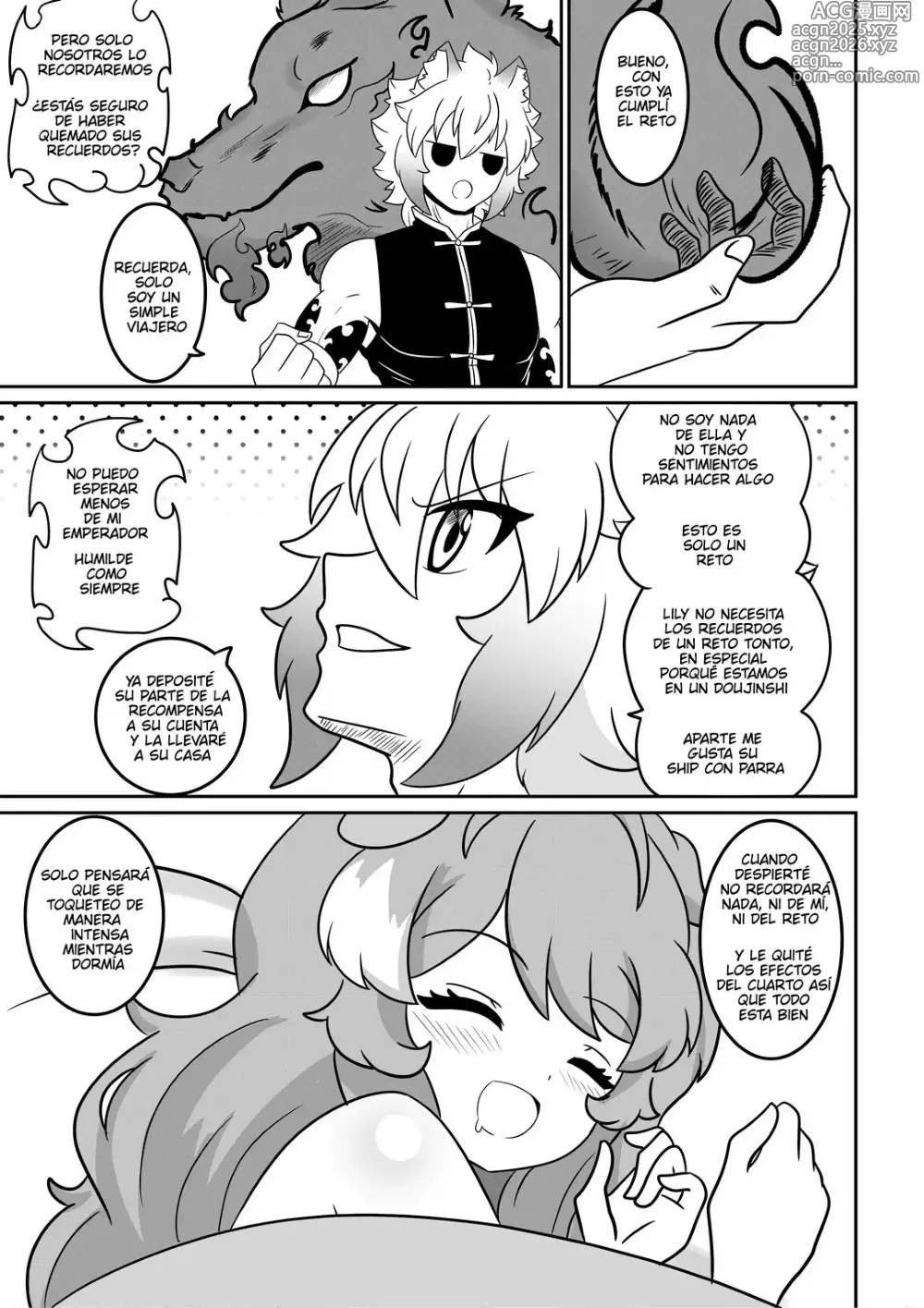 Page 20 of doujinshi Solo es un reto Lilybell