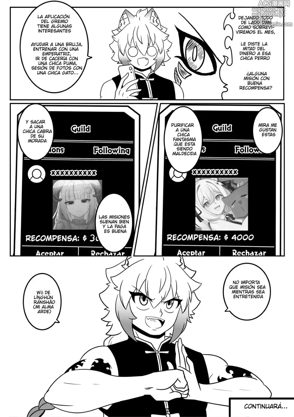 Page 21 of doujinshi Solo es un reto Lilybell