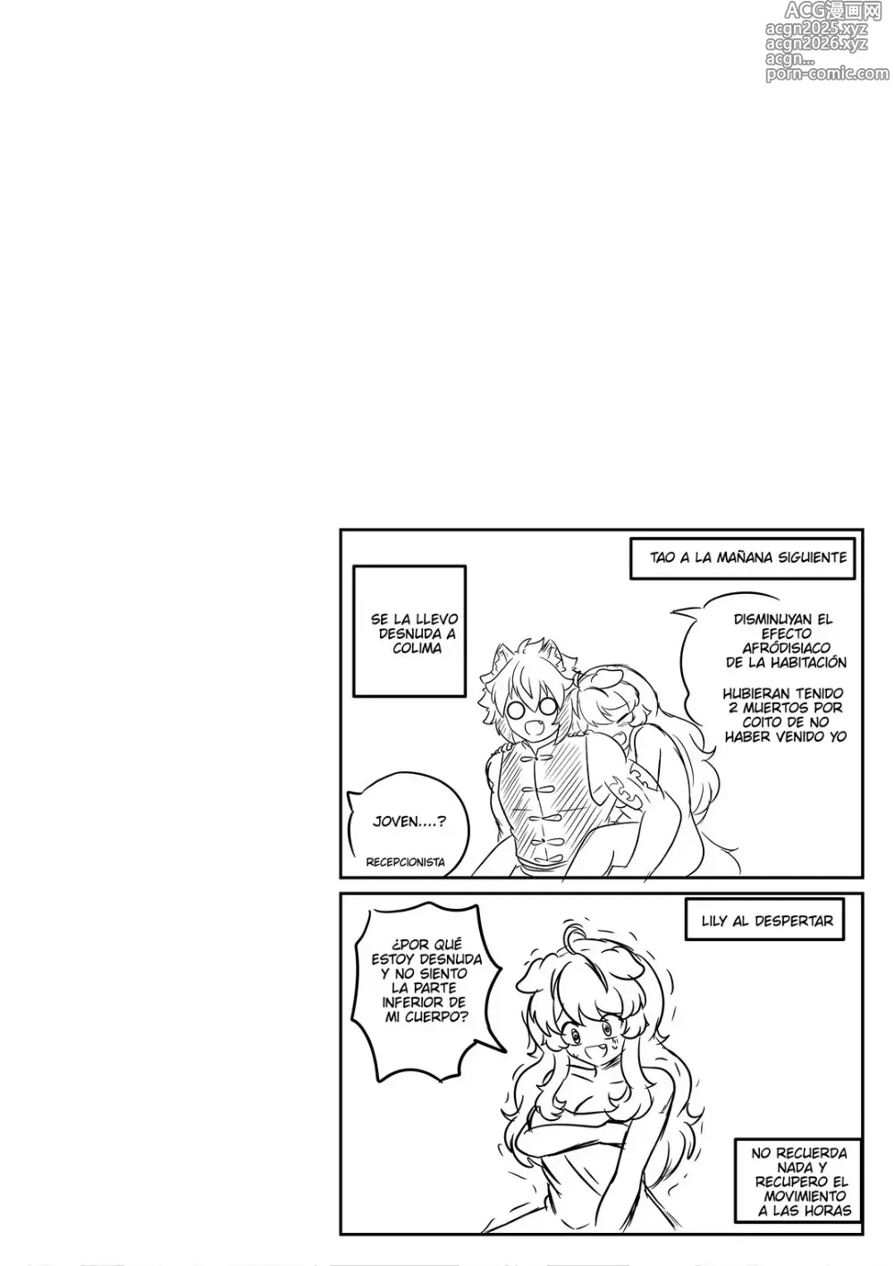 Page 22 of doujinshi Solo es un reto Lilybell