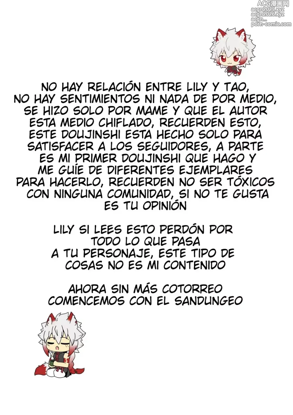 Page 4 of doujinshi Solo es un reto Lilybell
