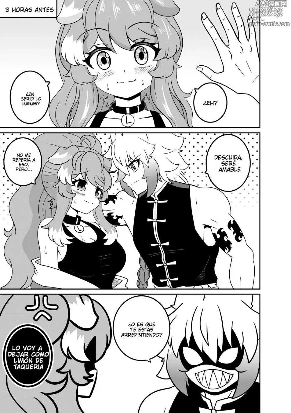 Page 6 of doujinshi Solo es un reto Lilybell