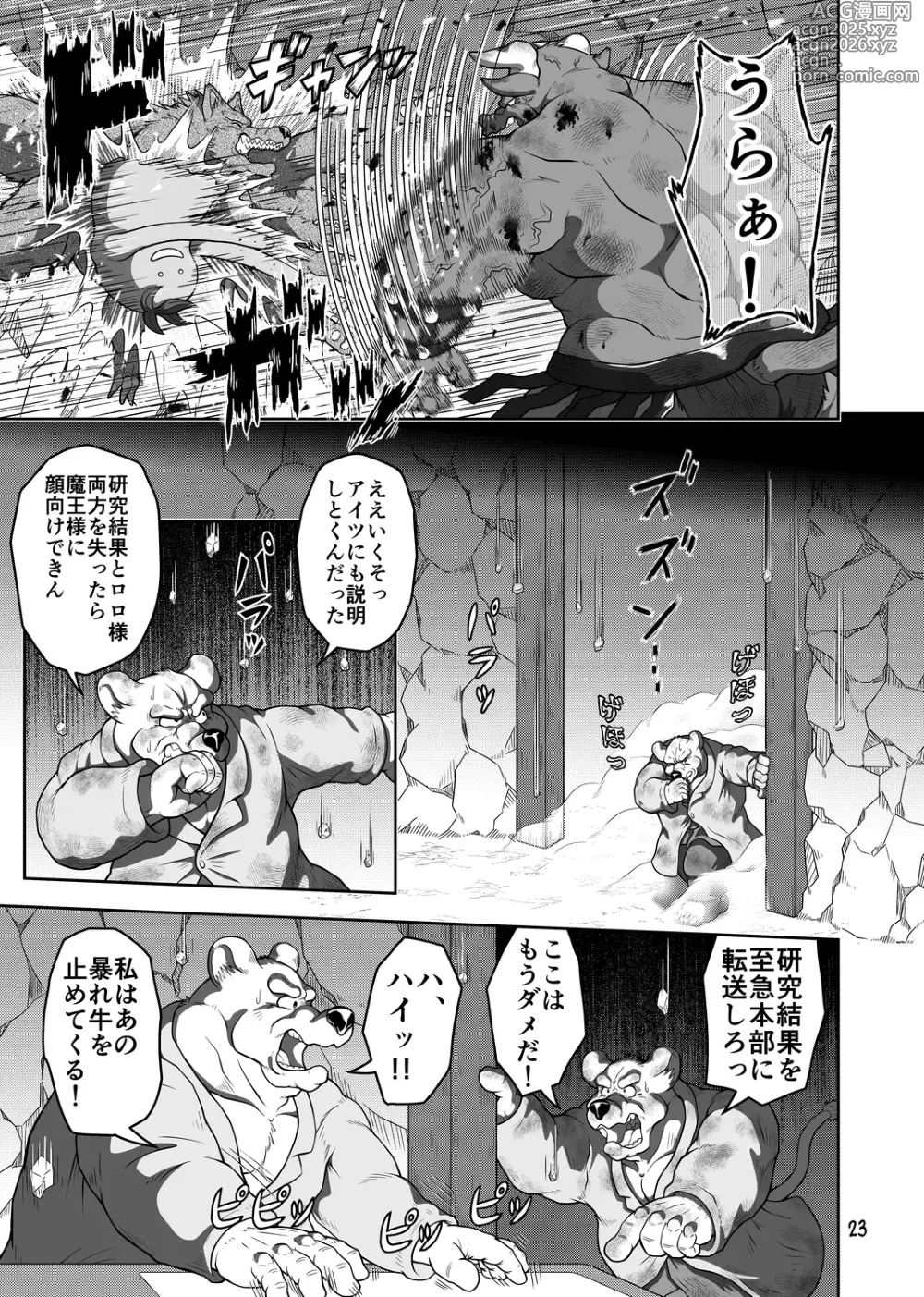 Page 23 of doujinshi バッツ_マギカ_3.2.