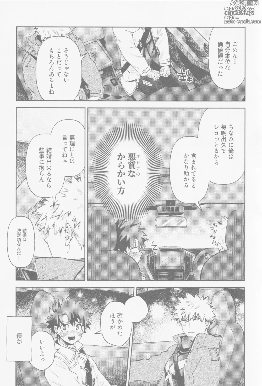 Page 8 of doujinshi Enryo naku!