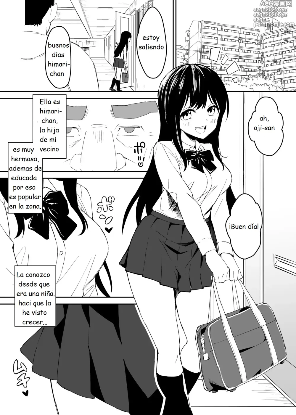 Page 7 of doujinshi Un Asqueroso Viejo Desempleado (Yo) se Alegró cuando le Hizo un Irresponsablemente Creampie al Coño Virgen de una Hermosa JK.