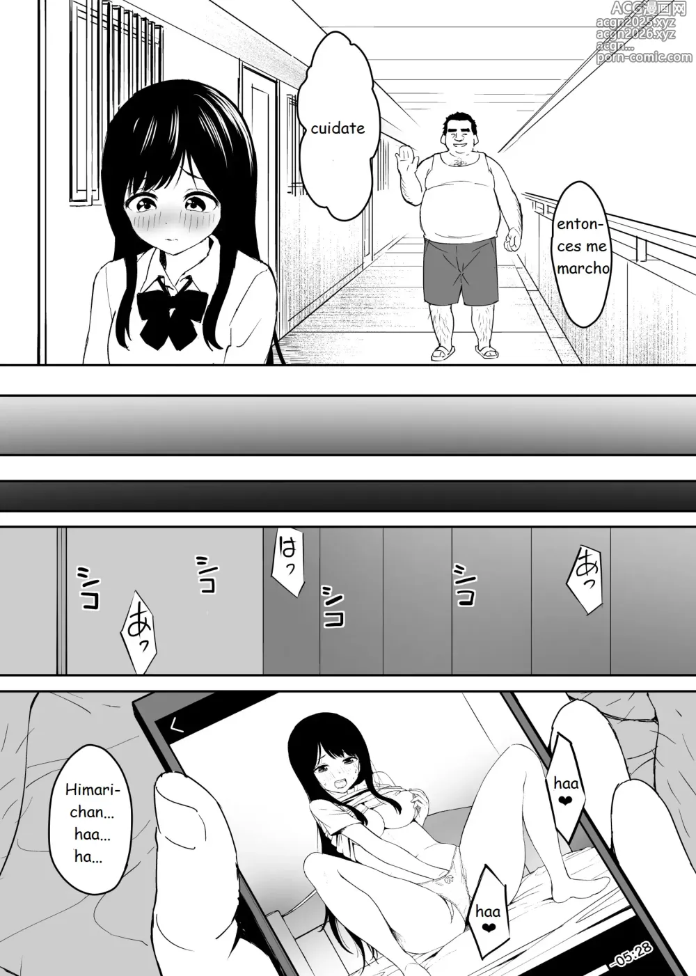 Page 9 of doujinshi Un Asqueroso Viejo Desempleado (Yo) se Alegró cuando le Hizo un Irresponsablemente Creampie al Coño Virgen de una Hermosa JK.