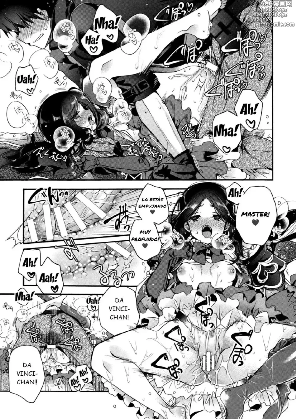 Page 12 of doujinshi ¡¡¡Lamiendo a Vinci-chan!!!