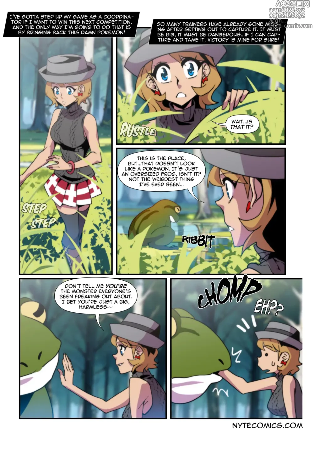 Page 2 of doujinshi Pokedex Entries Serena