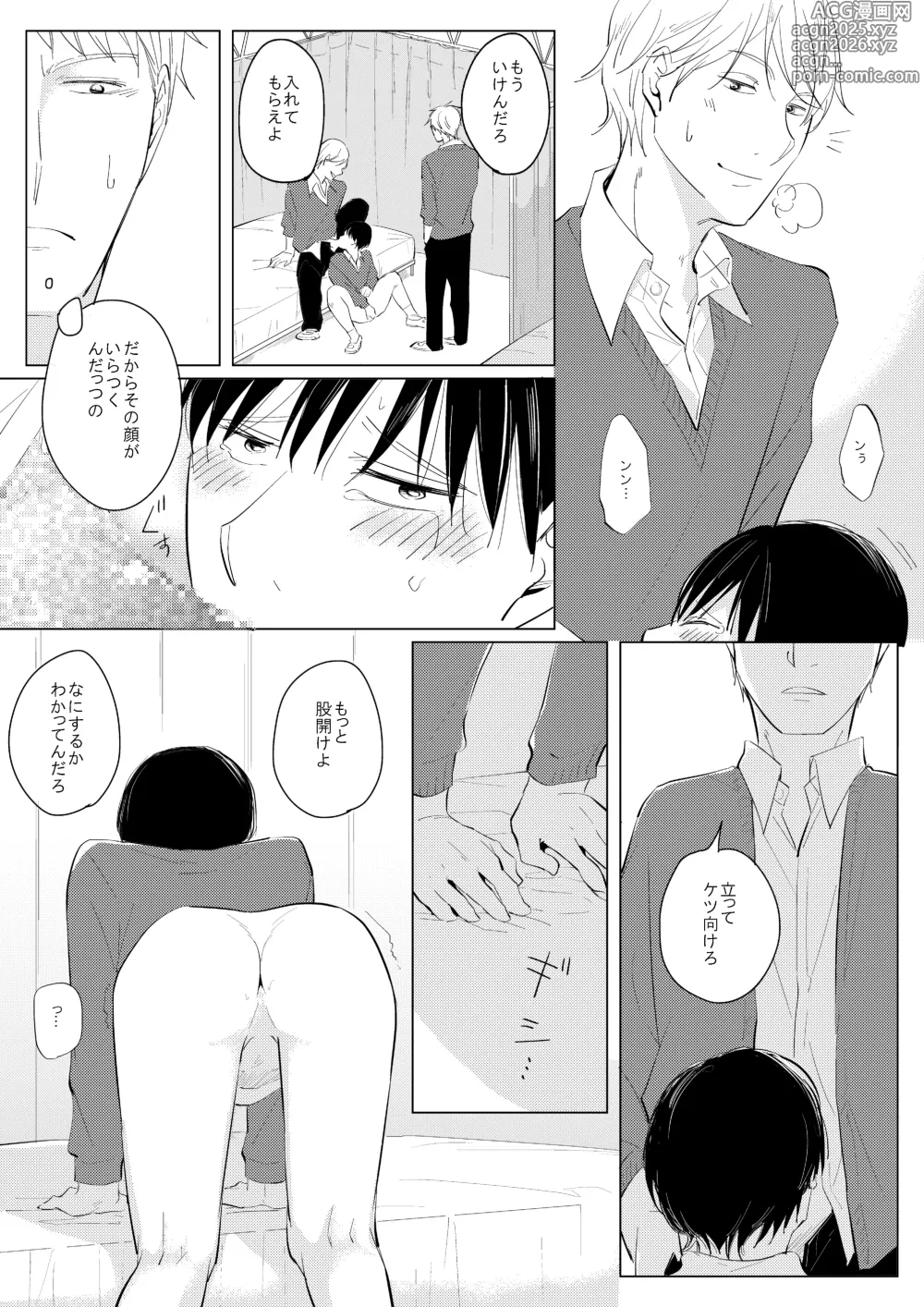 Page 12 of doujinshi ××だからイジメたい
