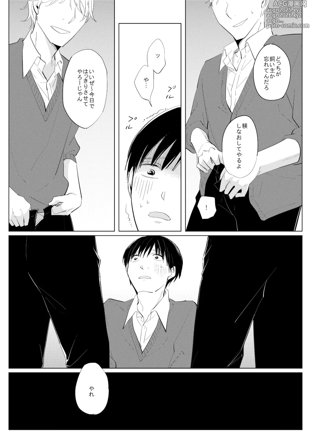 Page 8 of doujinshi ××だからイジメたい