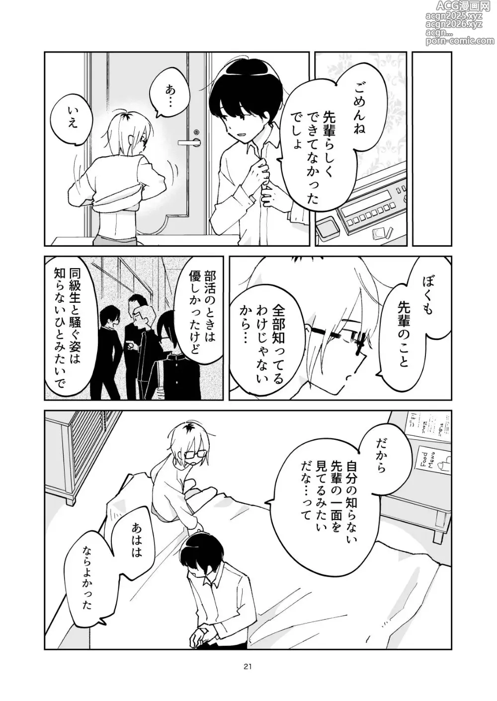 Page 21 of doujinshi 夜のスキマに逃げ出して