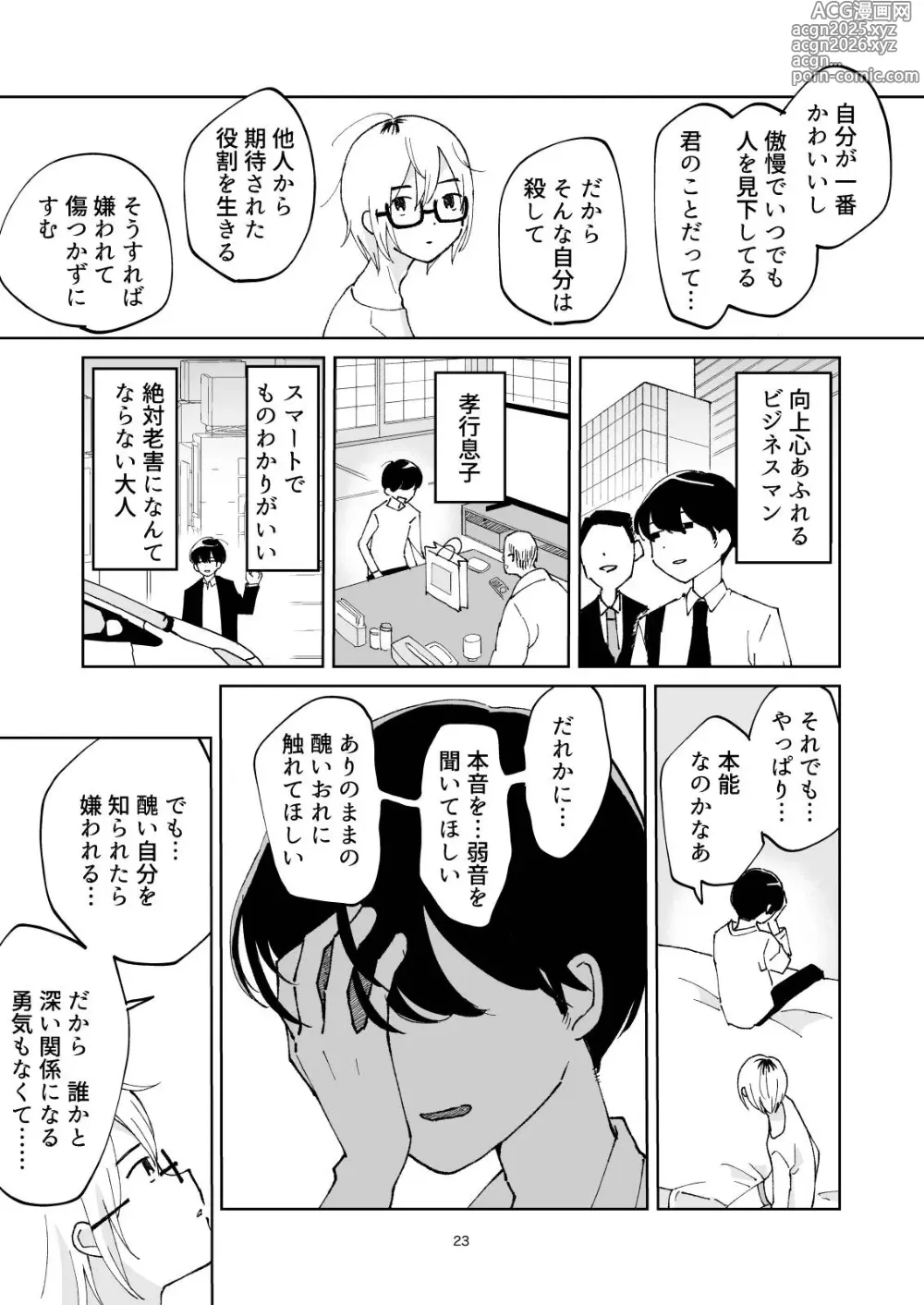 Page 23 of doujinshi 夜のスキマに逃げ出して