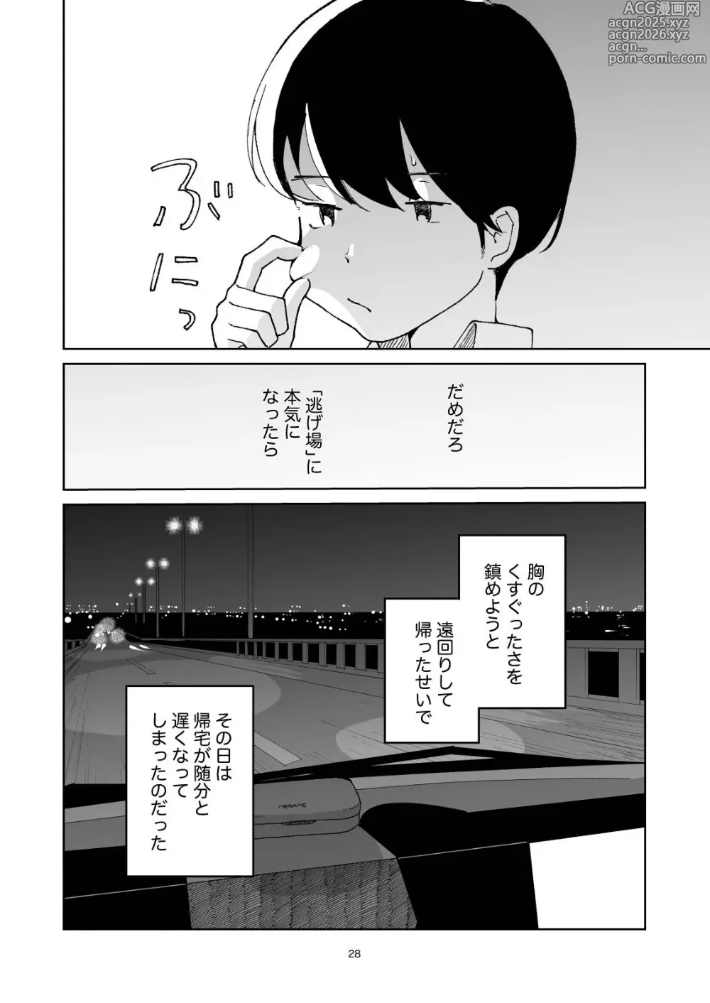 Page 28 of doujinshi 夜のスキマに逃げ出して