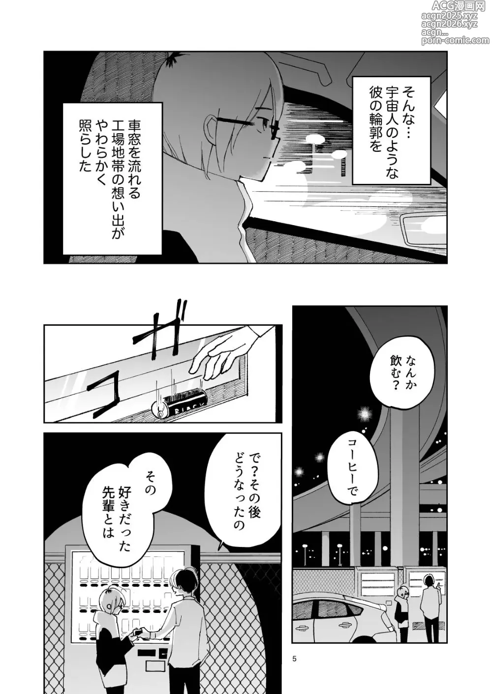 Page 5 of doujinshi 夜のスキマに逃げ出して