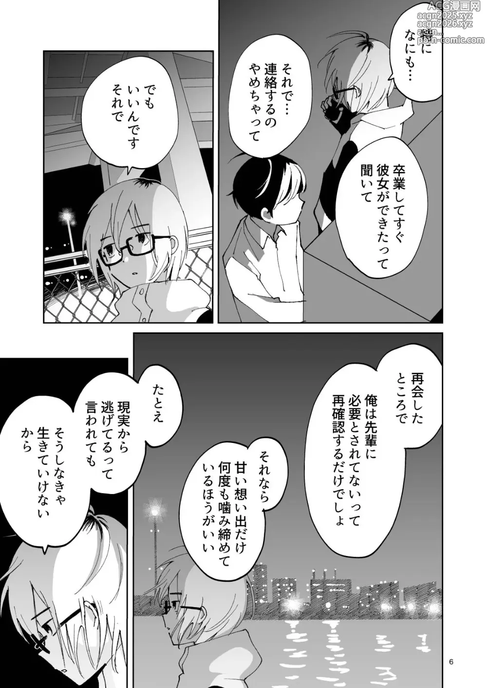 Page 6 of doujinshi 夜のスキマに逃げ出して