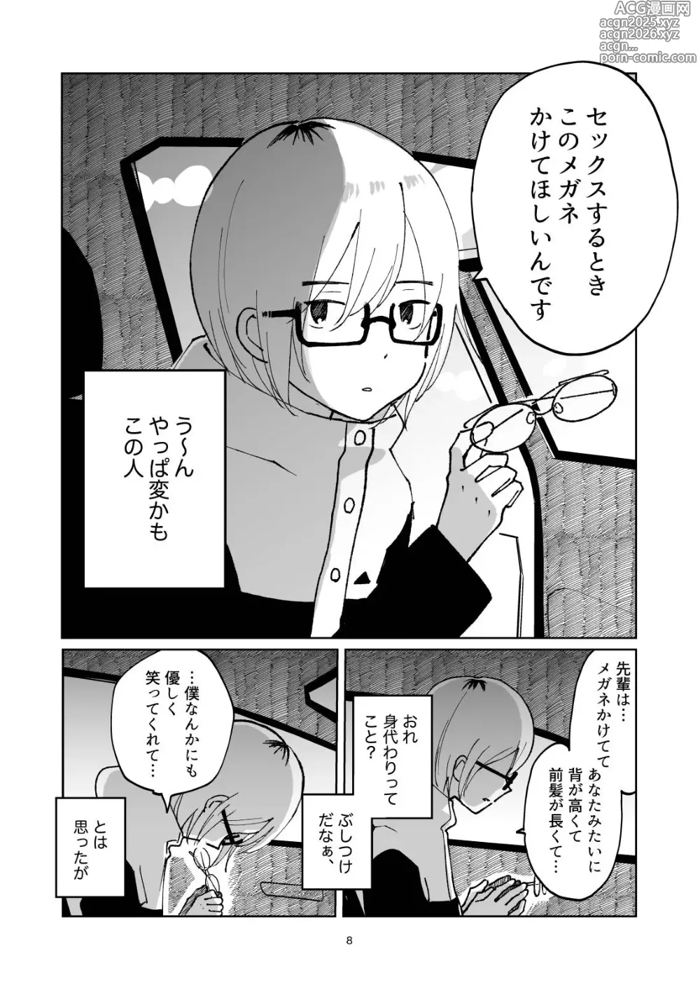 Page 8 of doujinshi 夜のスキマに逃げ出して