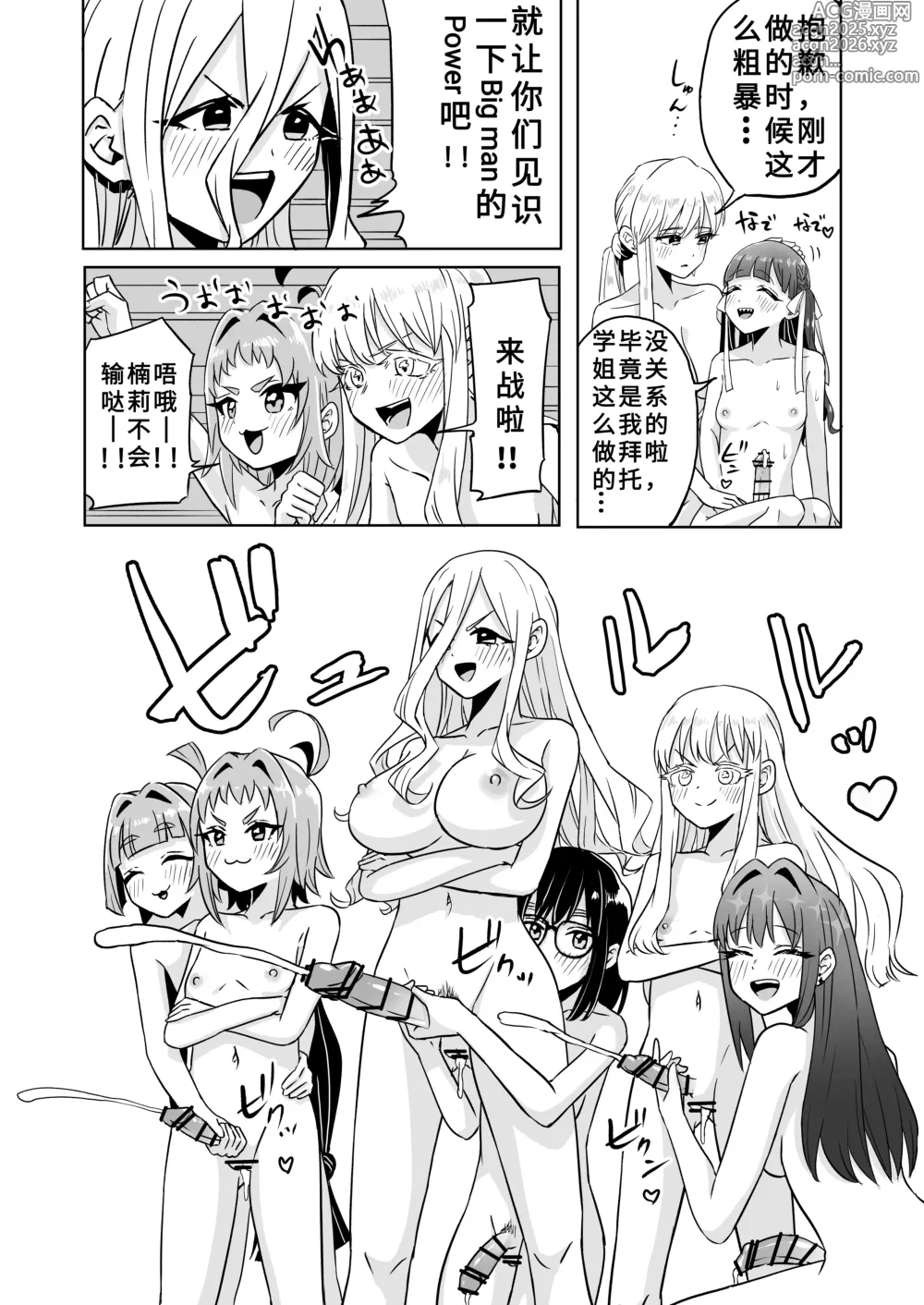 Page 8 of doujinshi Rentarou Family Futanari Party
