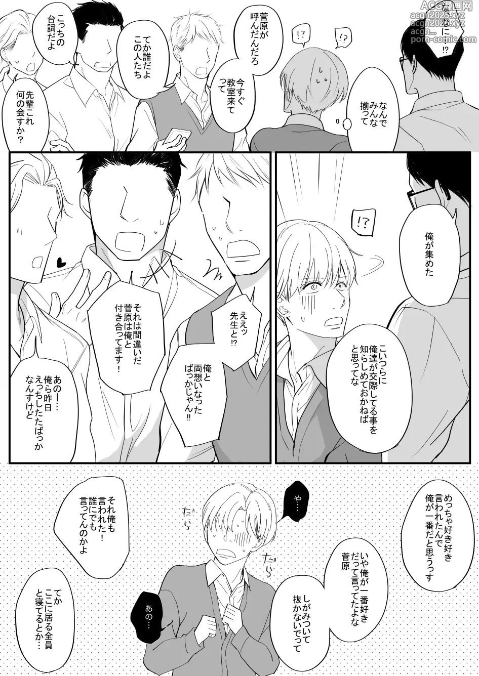 Page 24 of doujinshi 流されやすい菅原くん