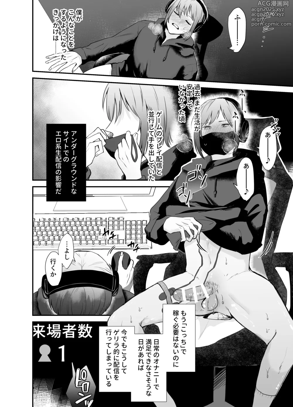 Page 9 of doujinshi 10人のリスナーと対戦(オフパコ)よろしくお願いします!