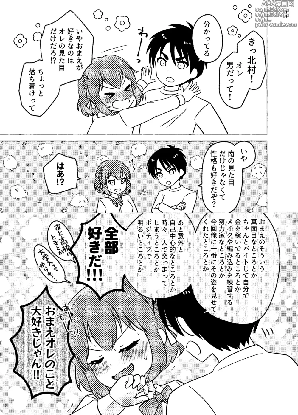 Page 11 of doujinshi 親友×女装=恋人