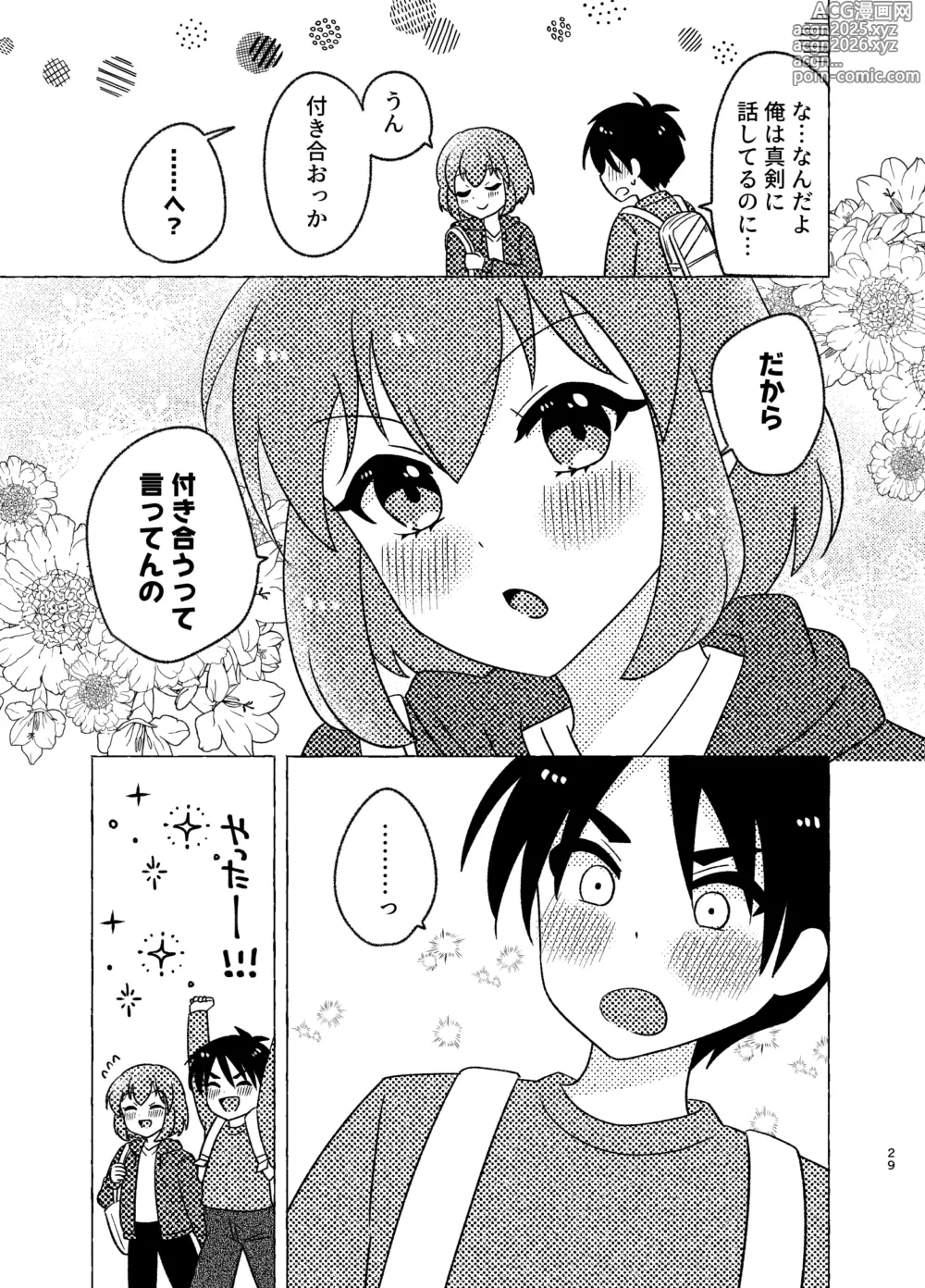 Page 29 of doujinshi 親友×女装=恋人