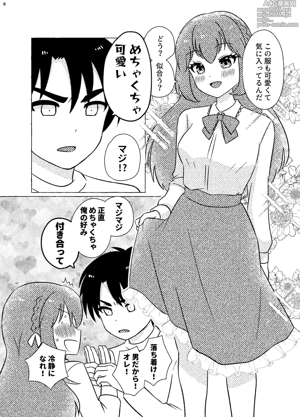 Page 8 of doujinshi 親友×女装=恋人