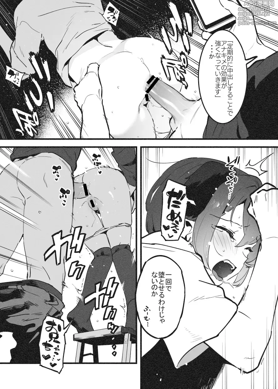 Page 11 of doujinshi アナキメ1・・・これまでのまとめ