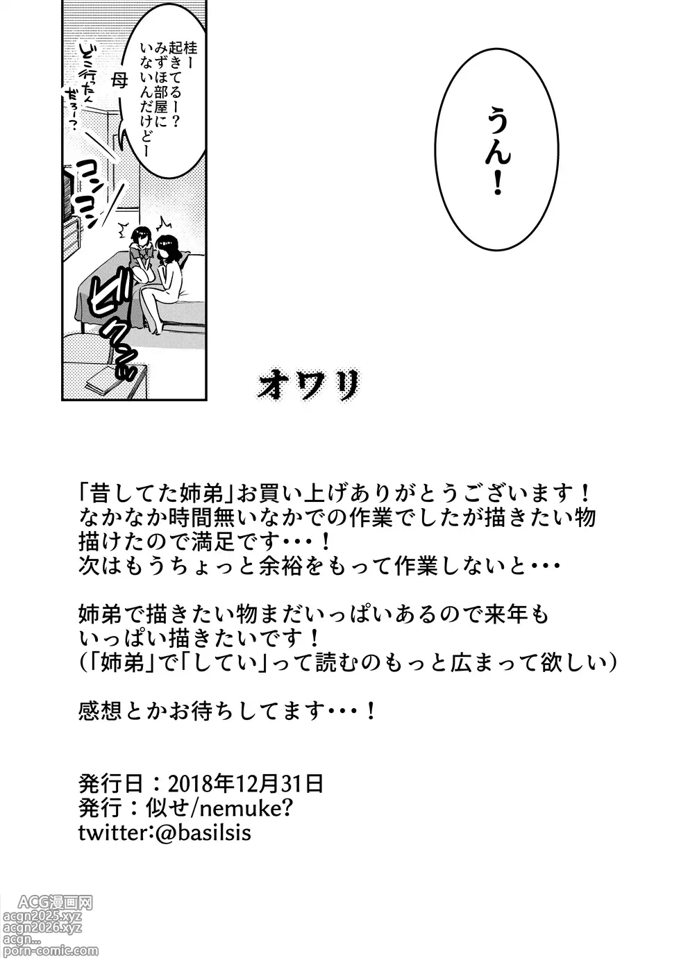 Page 25 of doujinshi 昔してた姉弟