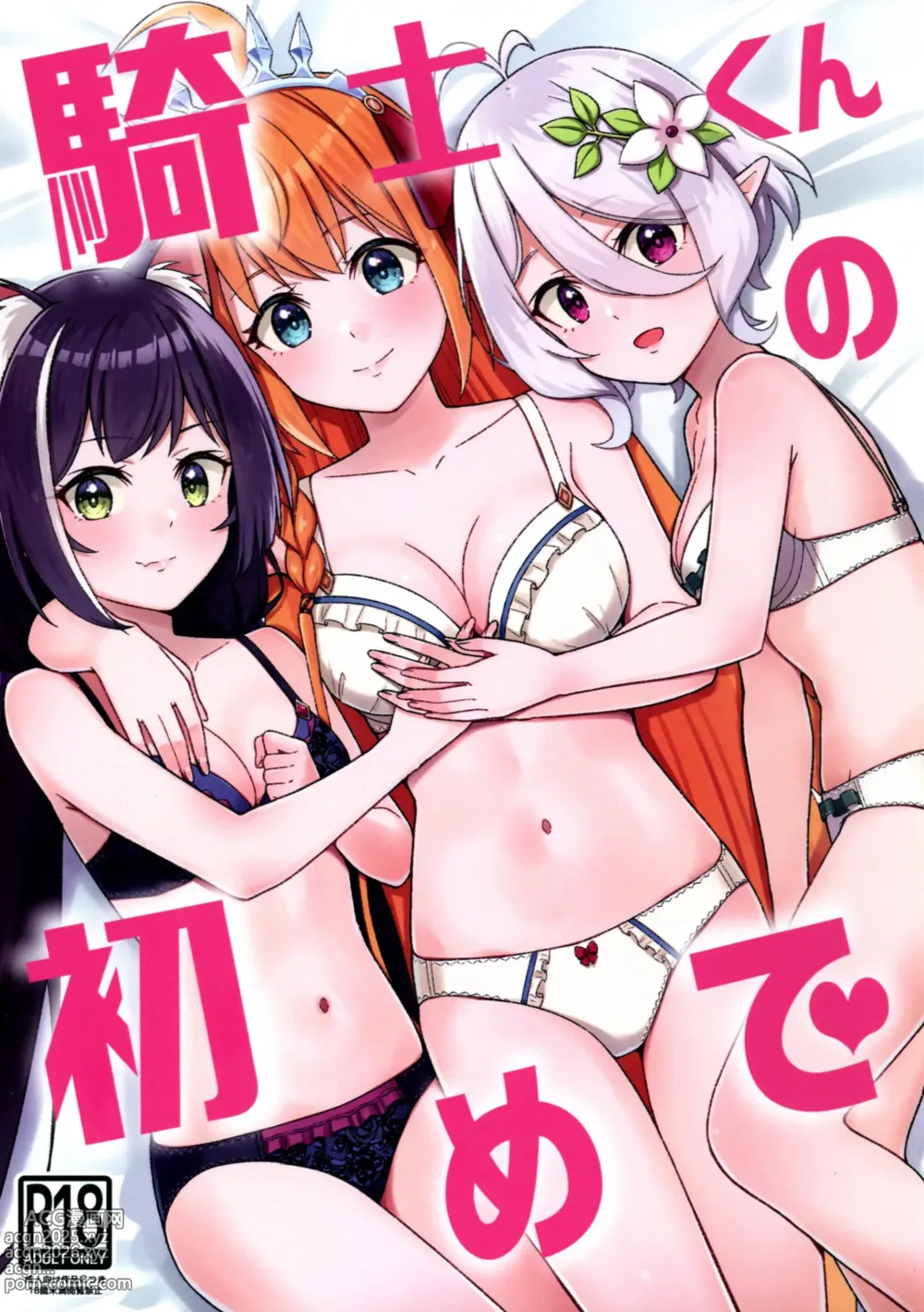 Page 1 of doujinshi Kishi-kun no Hajimete