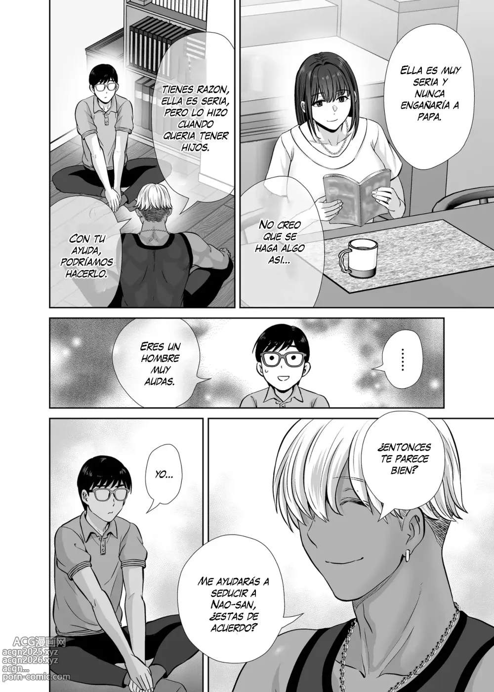 Page 13 of doujinshi Intercambio de Madres 1 〜La Historia de cómo Entregué a mi Madre y me Cogí a una Joven y Sexy Mamá〜