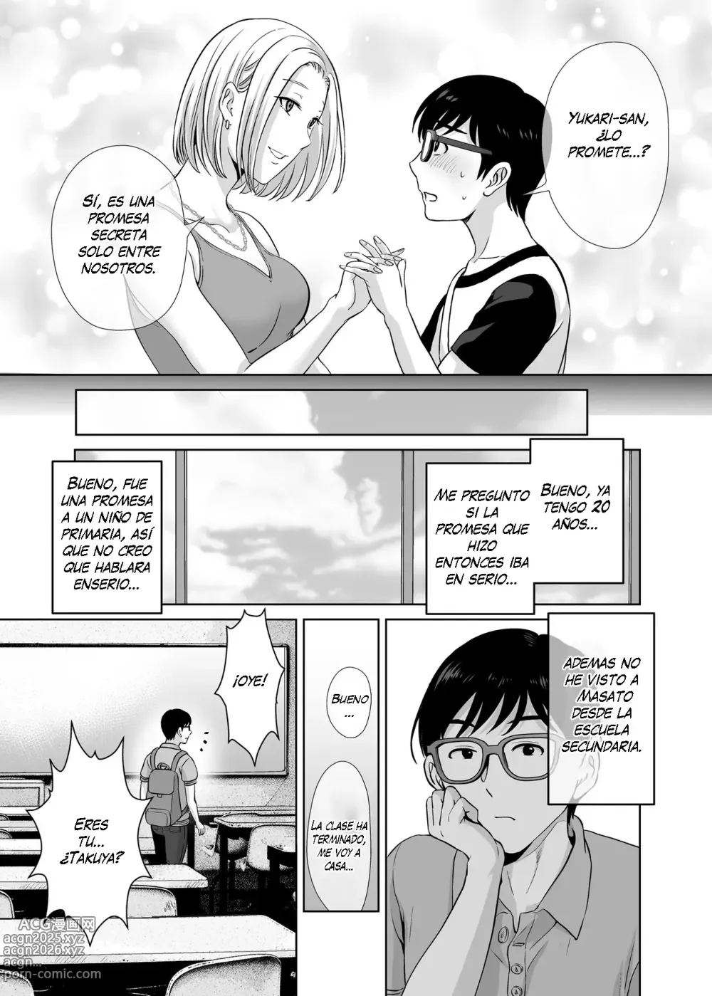 Page 6 of doujinshi Intercambio de Madres 1 〜La Historia de cómo Entregué a mi Madre y me Cogí a una Joven y Sexy Mamá〜