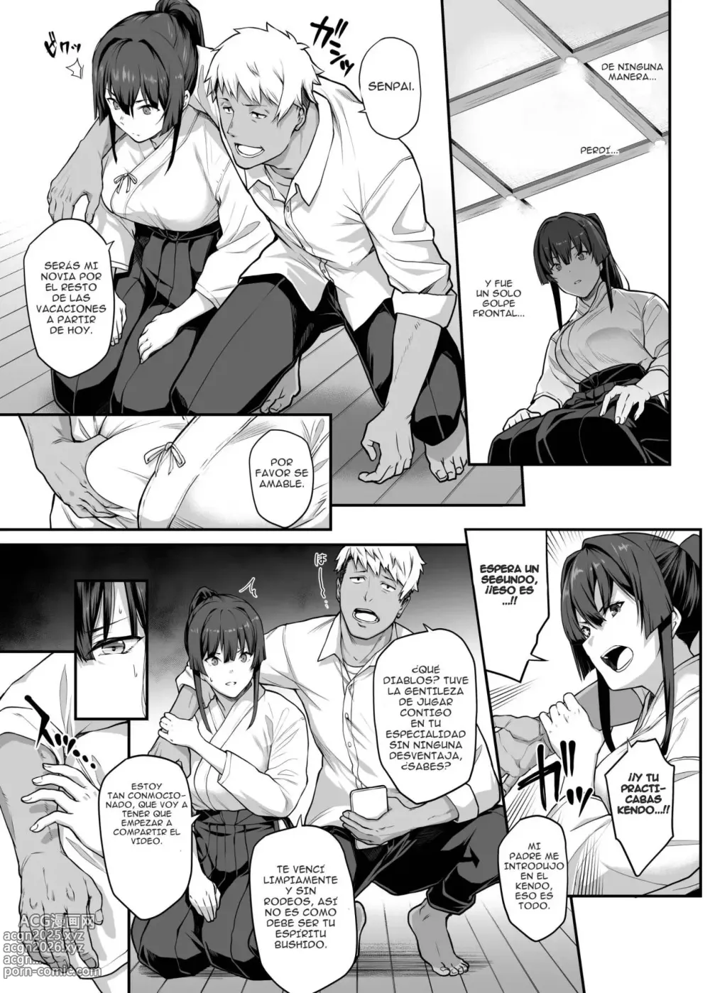Page 19 of doujinshi Kendoubu Shushou de Osananajimi no Bijin de Tsuyoi Boku no Kanojo ga, Charao ni Assari Otosareru Wake ga Nai