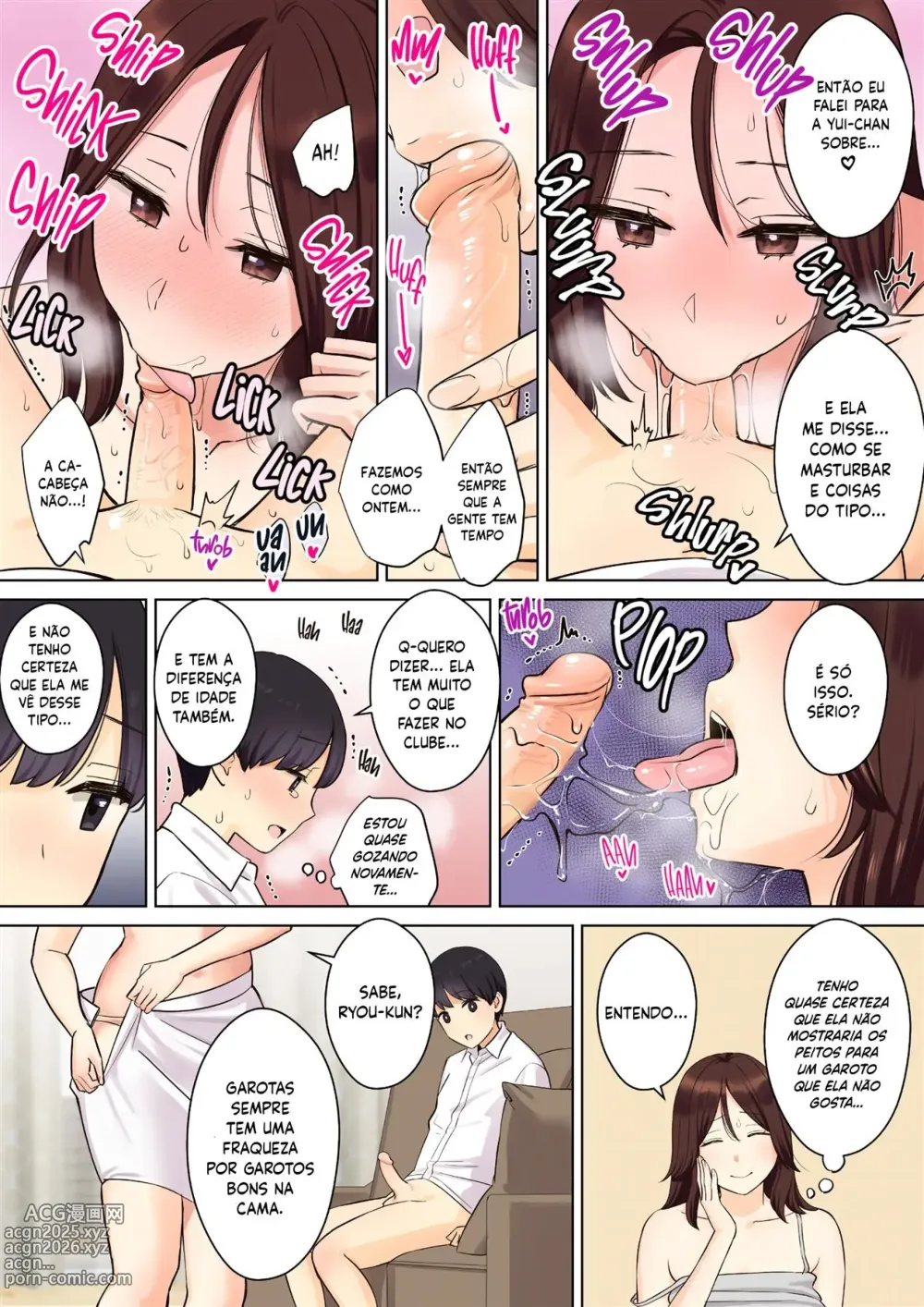 Page 30 of doujinshi Como a Mãe da Minha Namorada Tirou Minha Virgindade 1-2