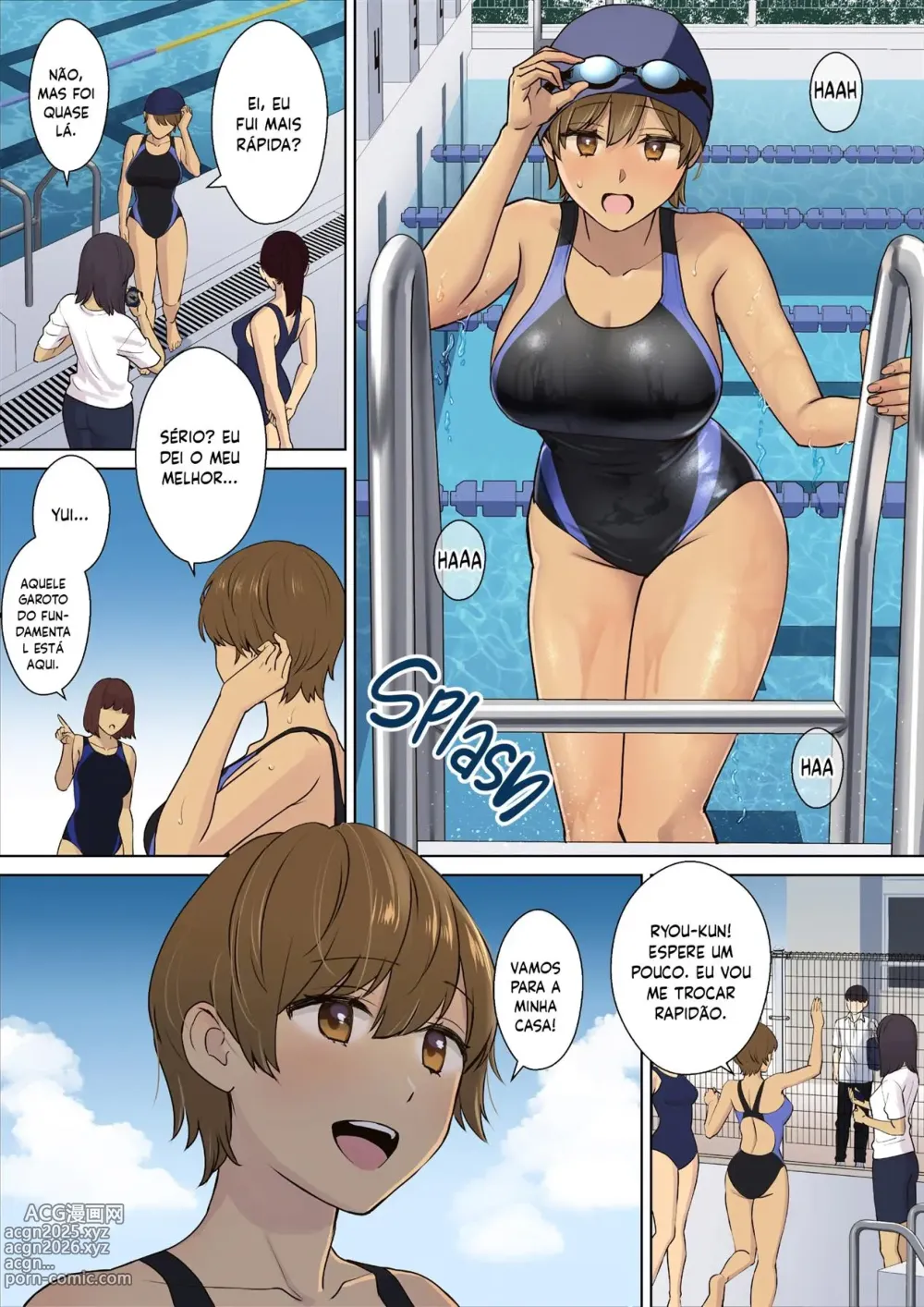 Page 4 of doujinshi Como a Mãe da Minha Namorada Tirou Minha Virgindade 1-2