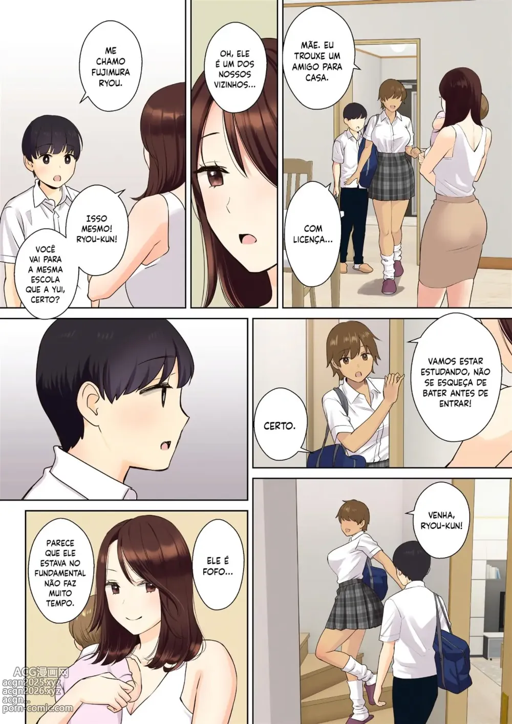 Page 6 of doujinshi Como a Mãe da Minha Namorada Tirou Minha Virgindade 1-2