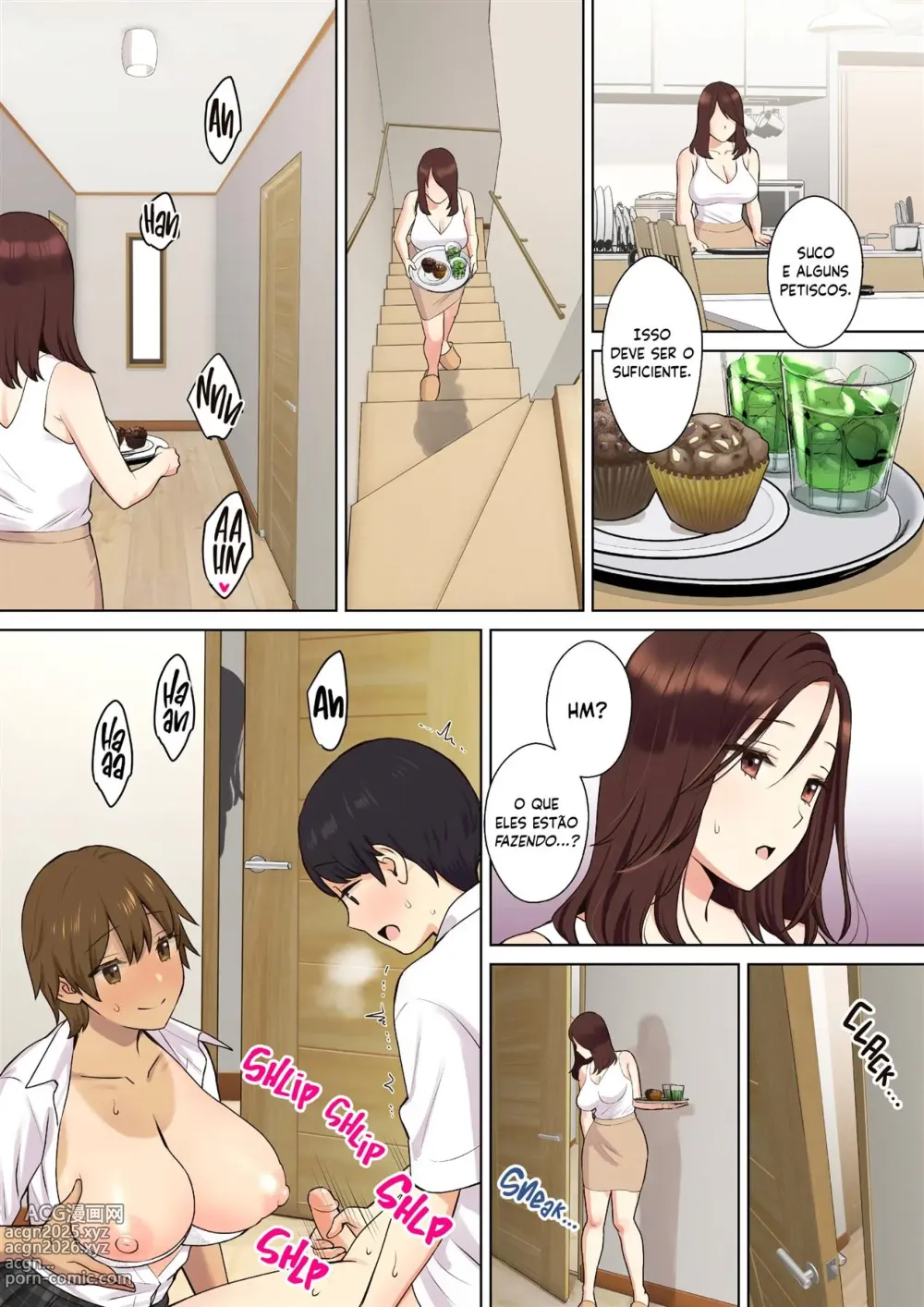 Page 10 of doujinshi Como a Mãe da Minha Namorada Tirou Minha Virgindade 1-2