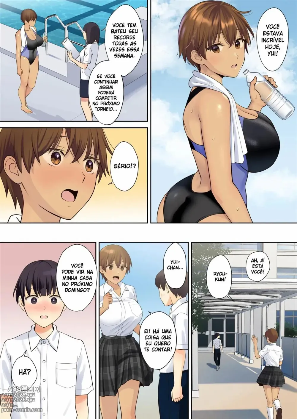 Page 97 of doujinshi Como a Mãe da Minha Namorada Tirou Minha Virgindade 1-2