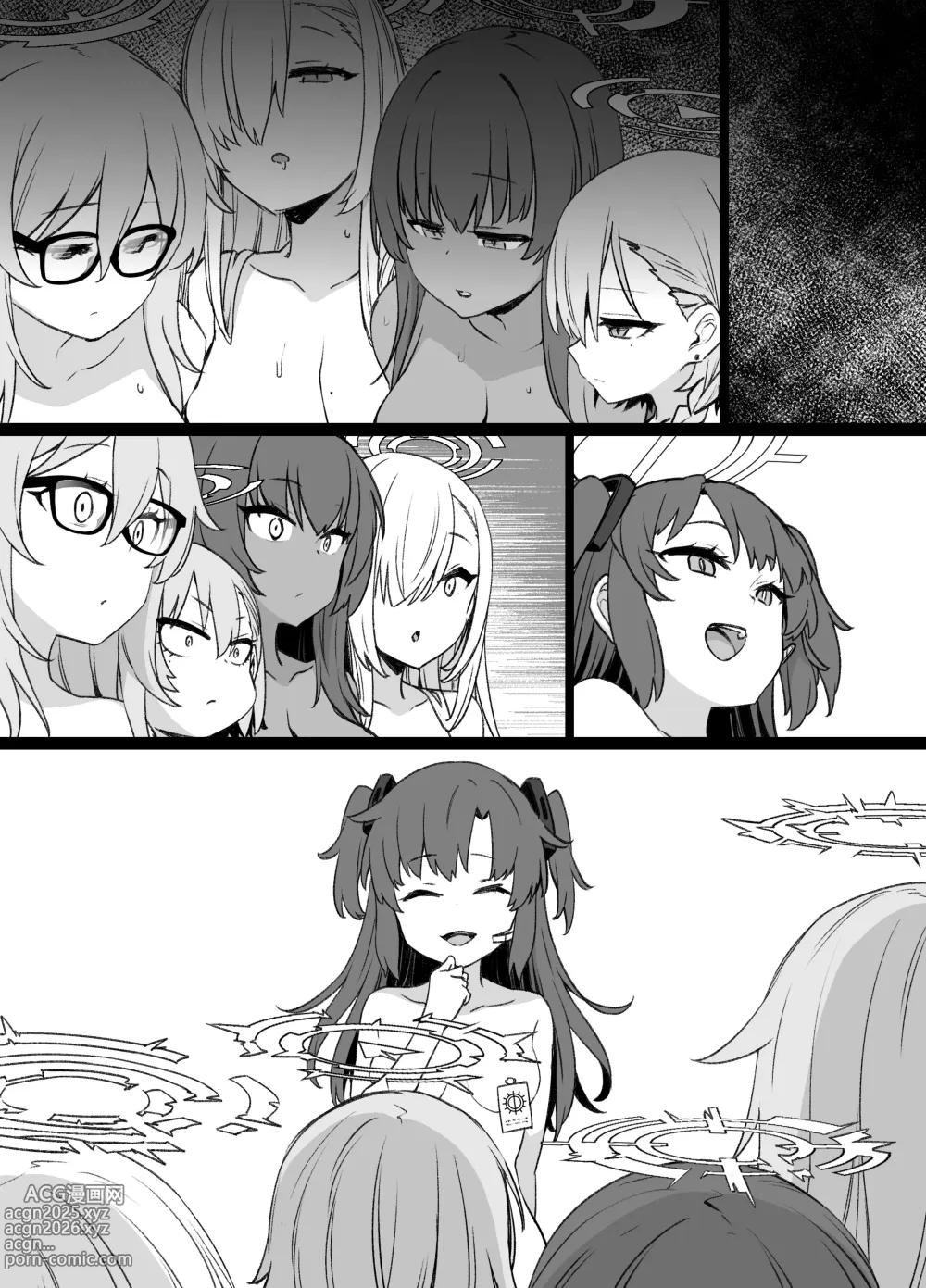 Page 16 of doujinshi ブルアカC&Cバニー奴隷化追加漫画