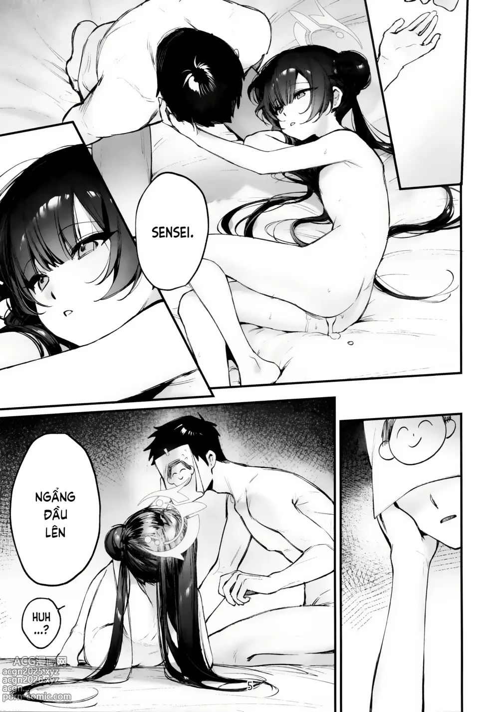 Page 3 of doujinshi Cùng mát xa toàn bộ cơ thể nào, chủ tịch Kisaki! 2