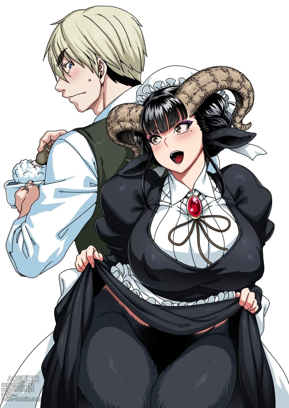Page 1 of manga A Cabra Preta Que Barbeia o Amor
