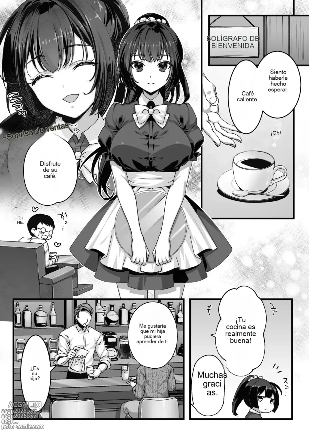 Page 3 of doujinshi Oji-san Suki no Beit JK ni Gyaku Saimin o Kakerarete Shiboraru