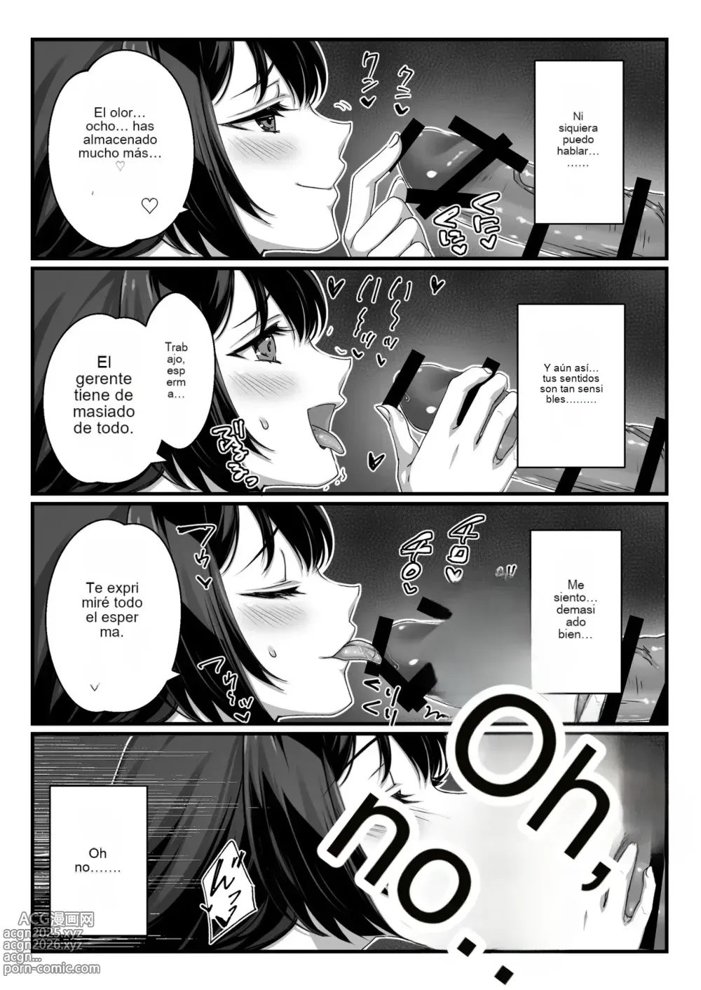 Page 8 of doujinshi Oji-san Suki no Beit JK ni Gyaku Saimin o Kakerarete Shiboraru
