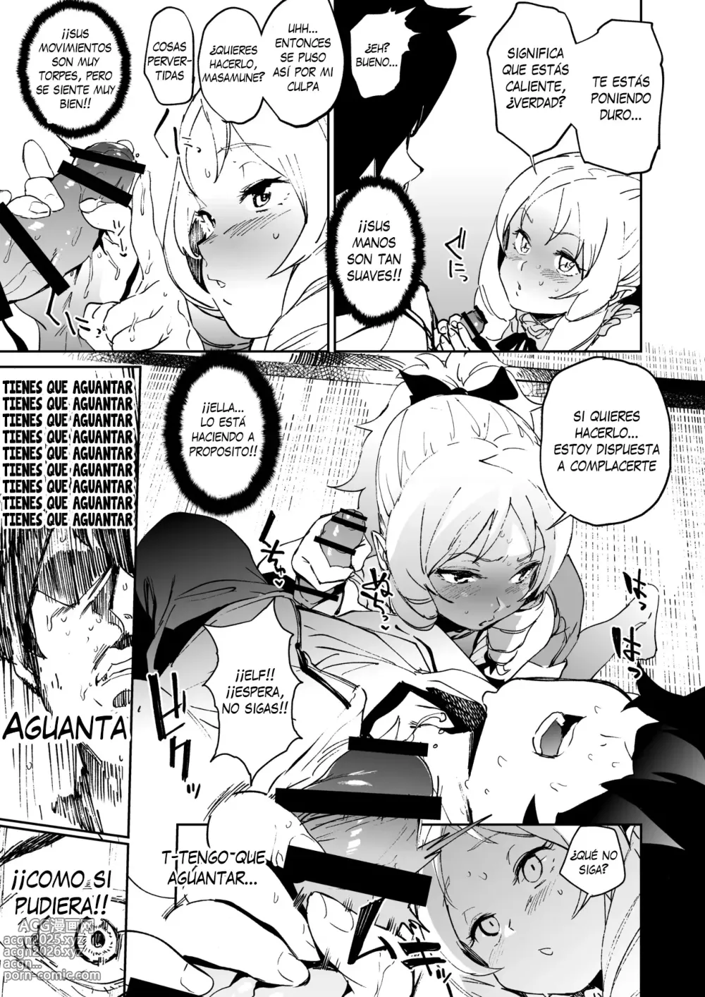 Page 8 of doujinshi El ardiente entusiasmo sexual de Yamada Elf-sensei