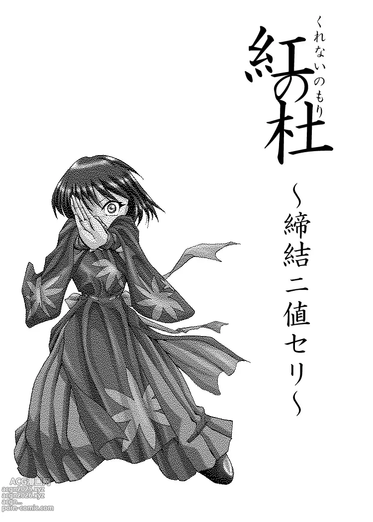 Page 3 of doujinshi Kurenai no mori ~ teiketsu ni-chi seri ~