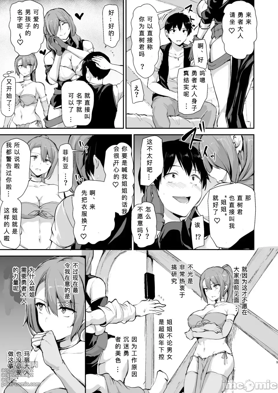 Page 8 of doujinshi 异世界9