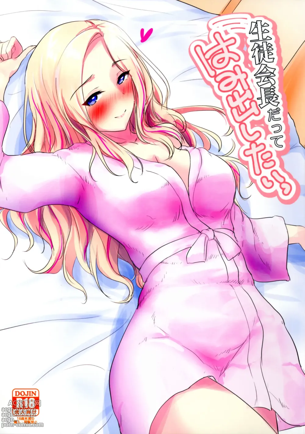 Page 1 of doujinshi Seitokaichou datte Hamidashitai!