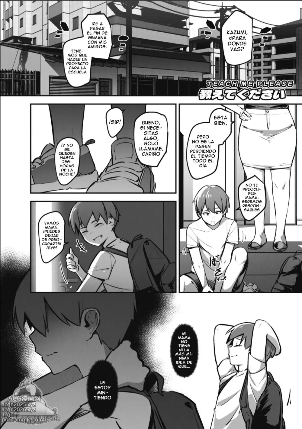 Page 2 of manga TEACH ME PLEASE