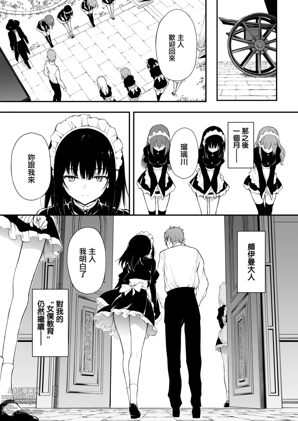Page 28 of doujinshi 女仆教育 メイド教育 没落貴族瑠璃川椿1-7
