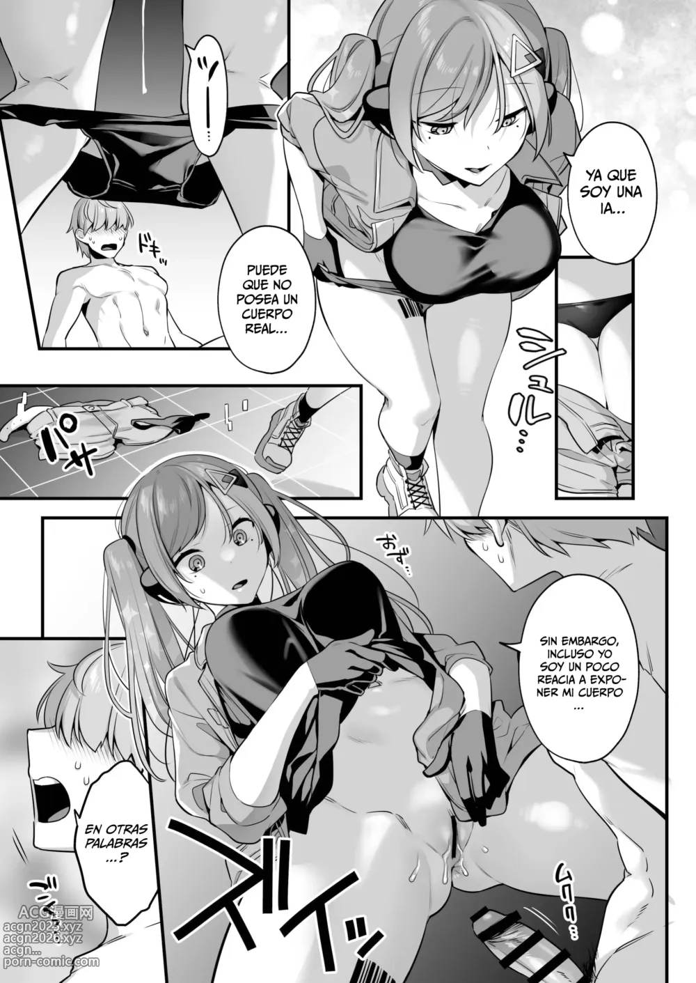 Page 17 of doujinshi Ero Manga AI no Gyakushuu ~Jinrui Wakarase Gyaku Rape~