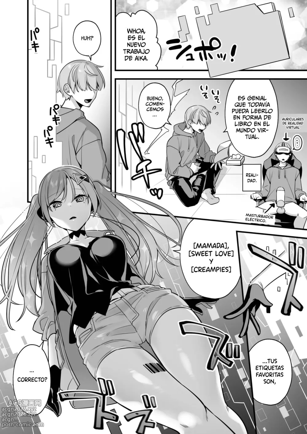 Page 8 of doujinshi Ero Manga AI no Gyakushuu ~Jinrui Wakarase Gyaku Rape~